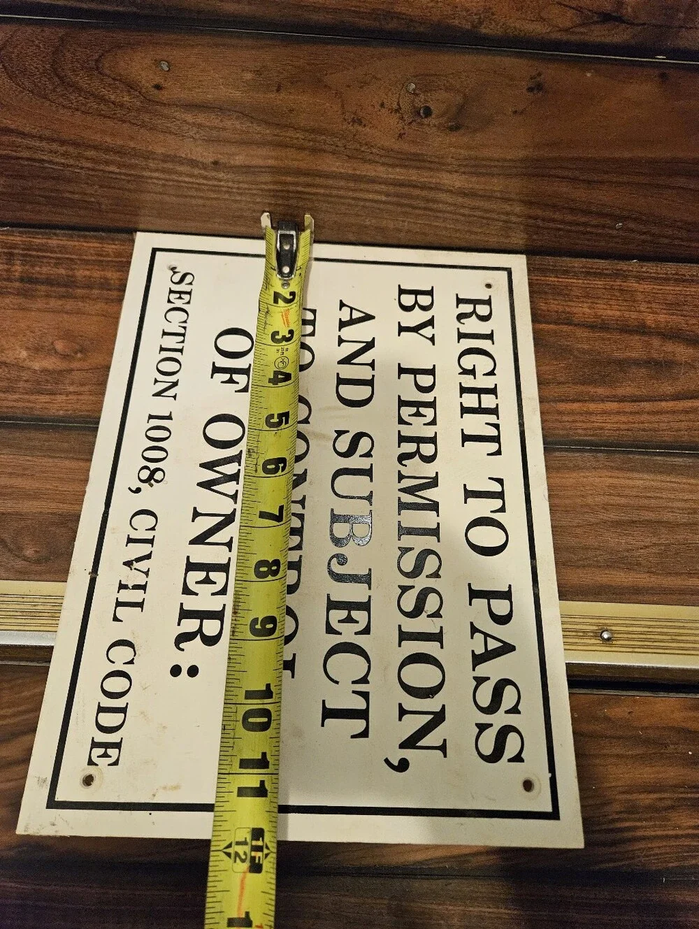 N/A retro sign